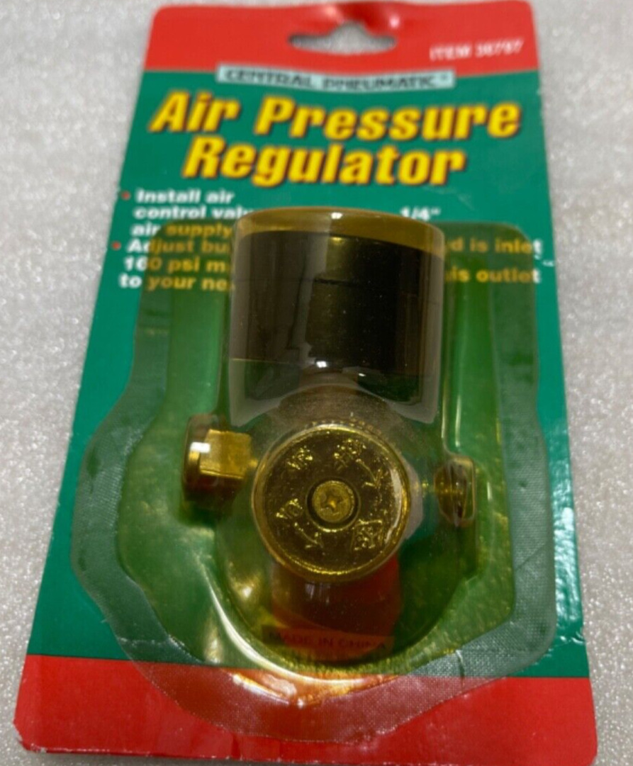 Central Pneumatic Air PressureRegulator 1/4\