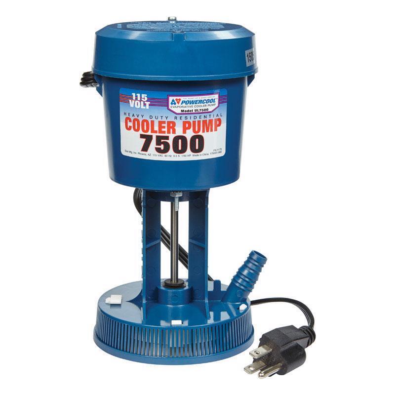 Dial 1175 Blue Heavy-Duty 7500 CFM Residential Cooler Premium Pump