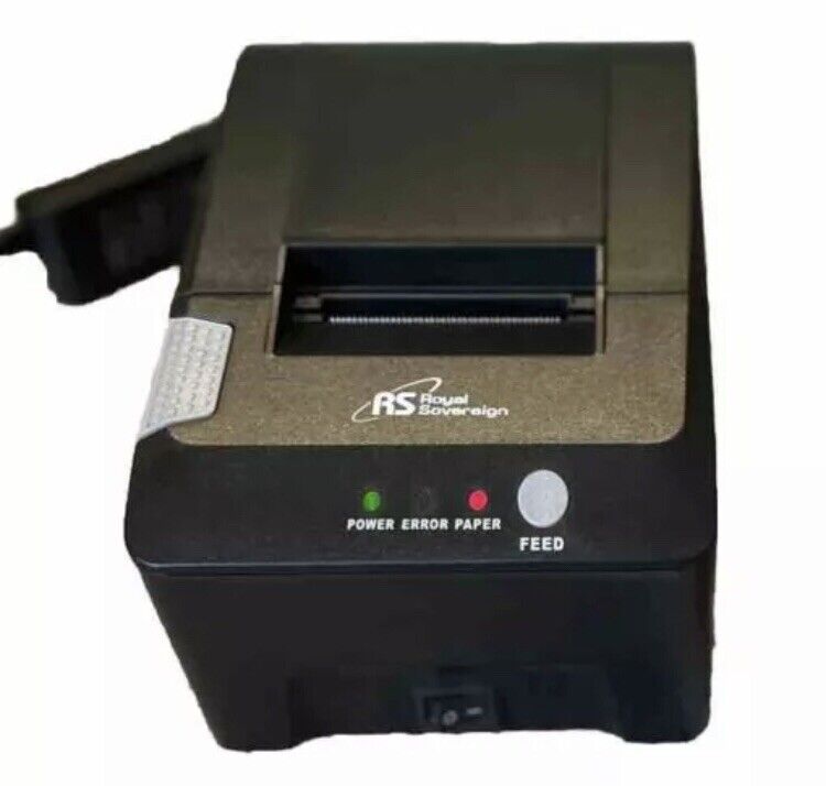 Royal Sovereign - Thermal Receipt Printer - for android POS bluetooth technology