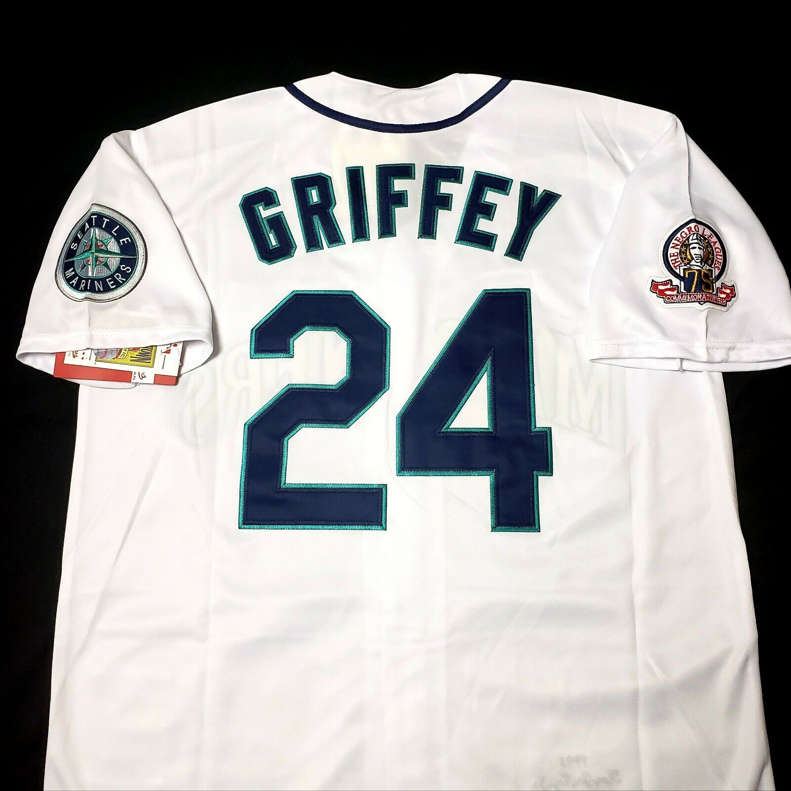 Ken Griffey Jr Seattle Mariners Jersey 1995 Retro Throwback Stitched NEW💥SALE 