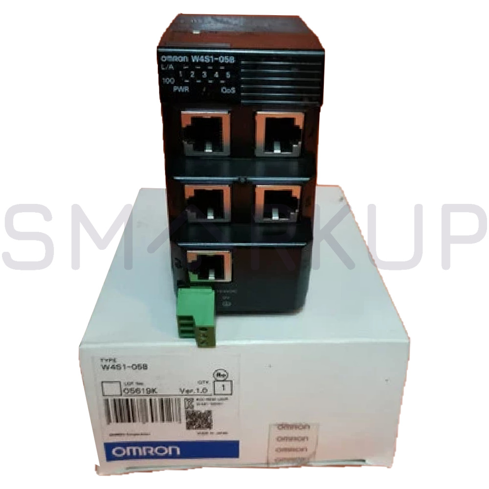 Used & Tested OMRON W4S1-05B Switching Hub