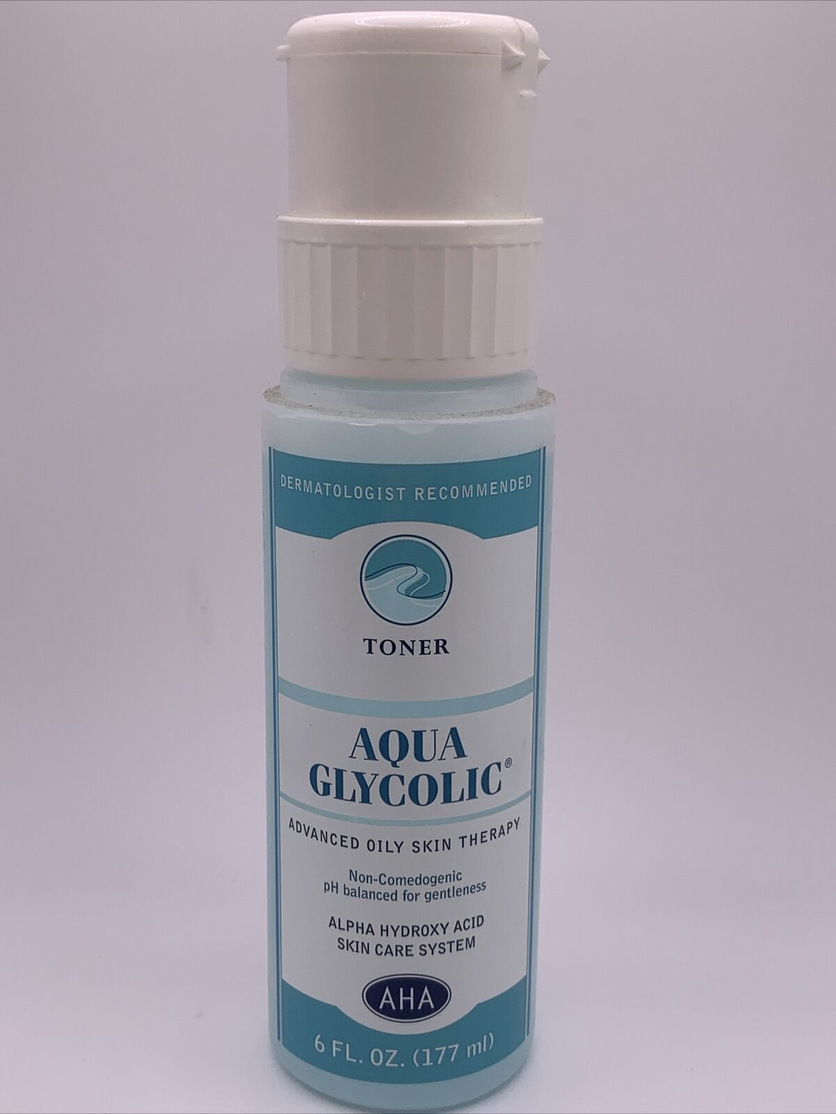 AG Aqua Glycolic Facial Toner Alpha Hydroxy 6 oz.
