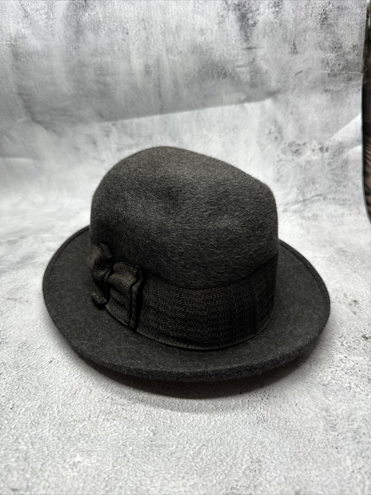 Vintage Stetson The Gun Club Charcoal Cowboy Hat Size 7 Fedora Royal De Luxe