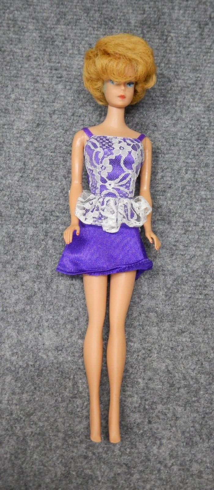 Vintage 1964-1965 Mattel Blonde Hair Bubblecut Barbie Doll,#850 Minor Wear See