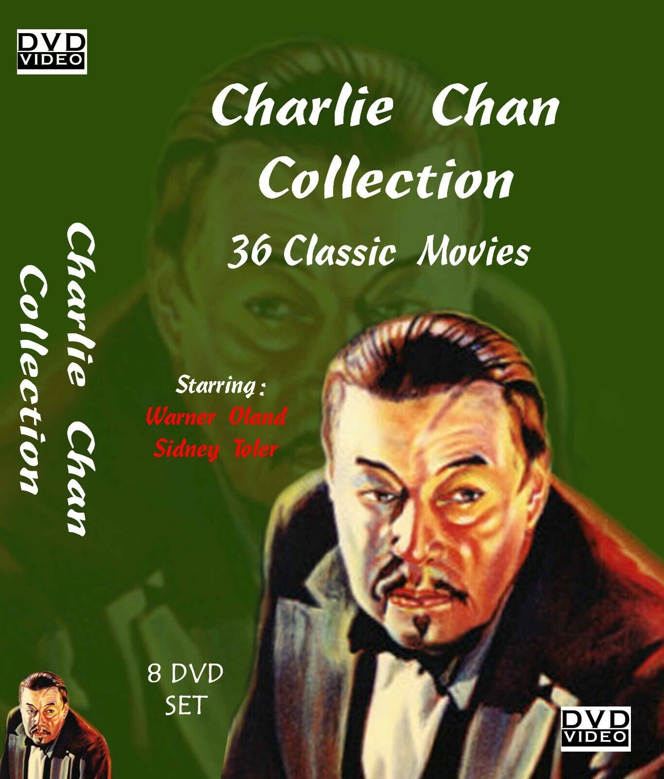 Charlie Chan Collection 36 Classic Movies on 8 DVDs