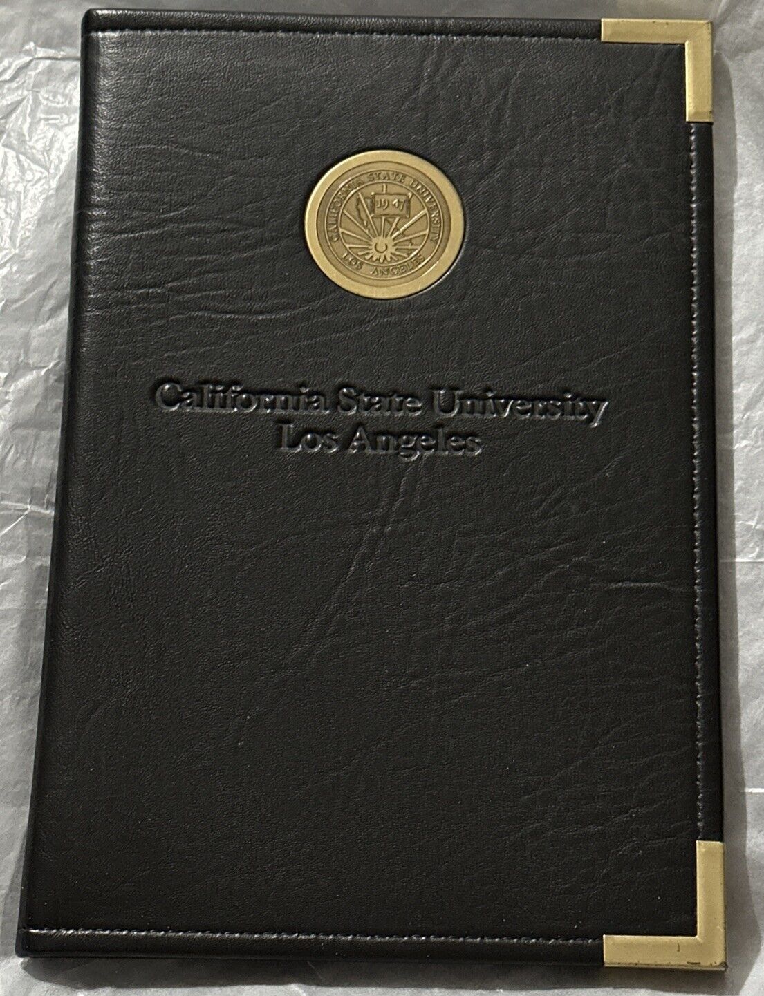 Rare 1947 California State University Los Angeles Pad Folio w/ Cal State LA Seal