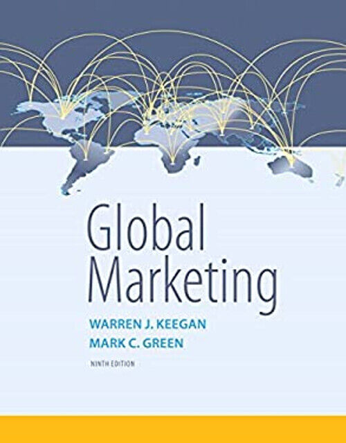 Global Marketing Paperback Mark, Keegan, Warren Green