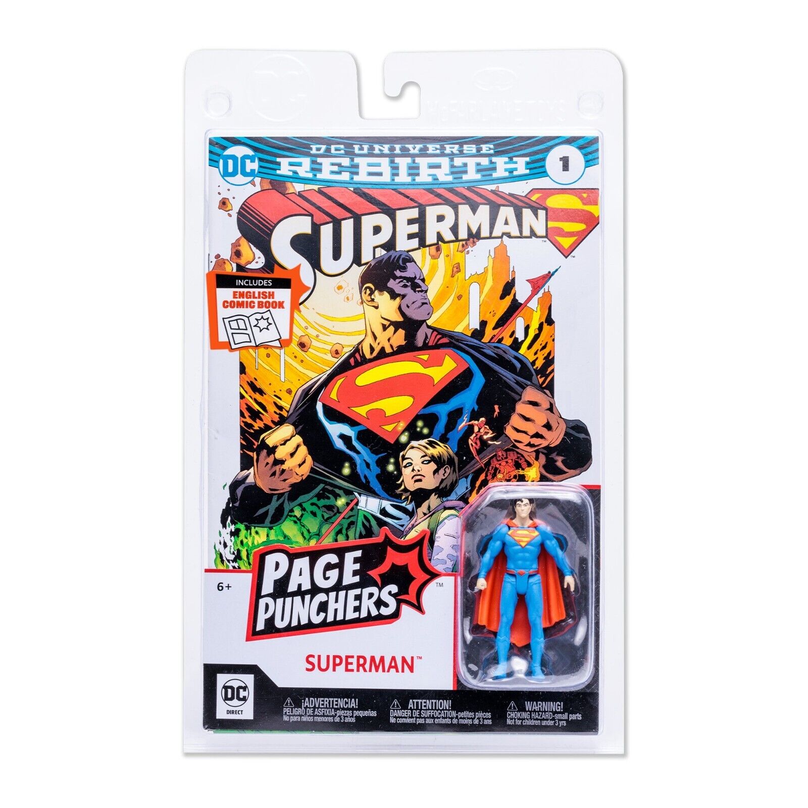 Superman w/ Comic (DC Page Punchers) 3\