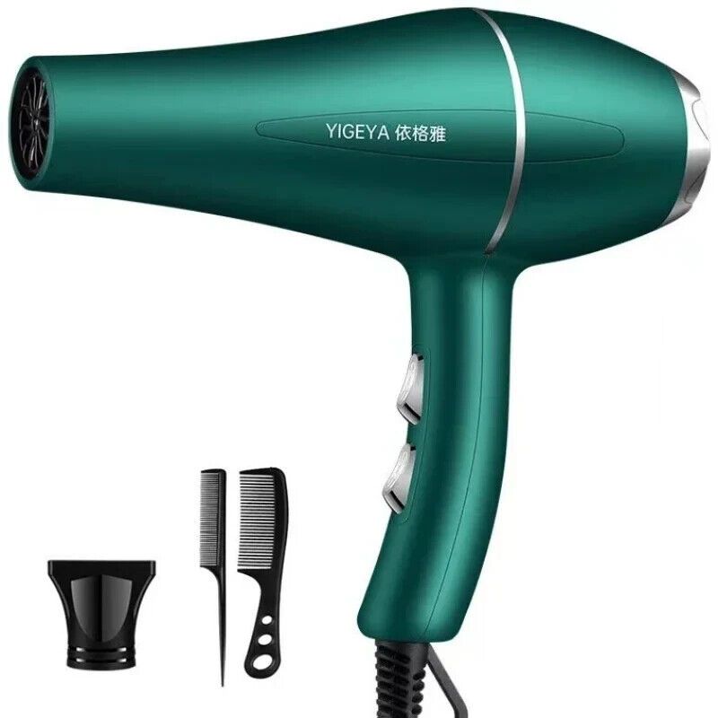 220V Hair Dryer Professional 1200W Gear Strong Power Blow Hair Dryer
