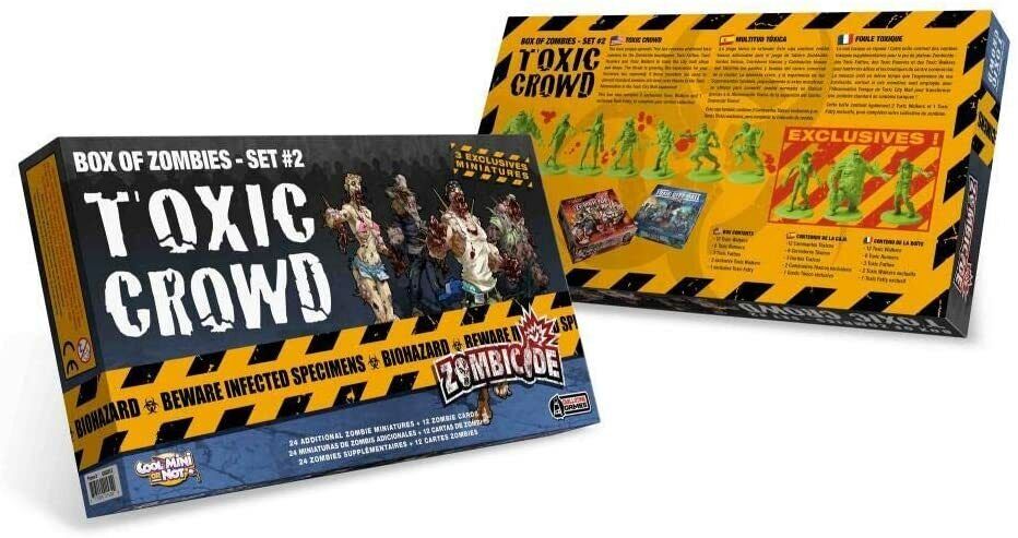 Zombicide: Box of Zombies Set 2 - Toxic Crowd Expansion CMON BRAND NEW