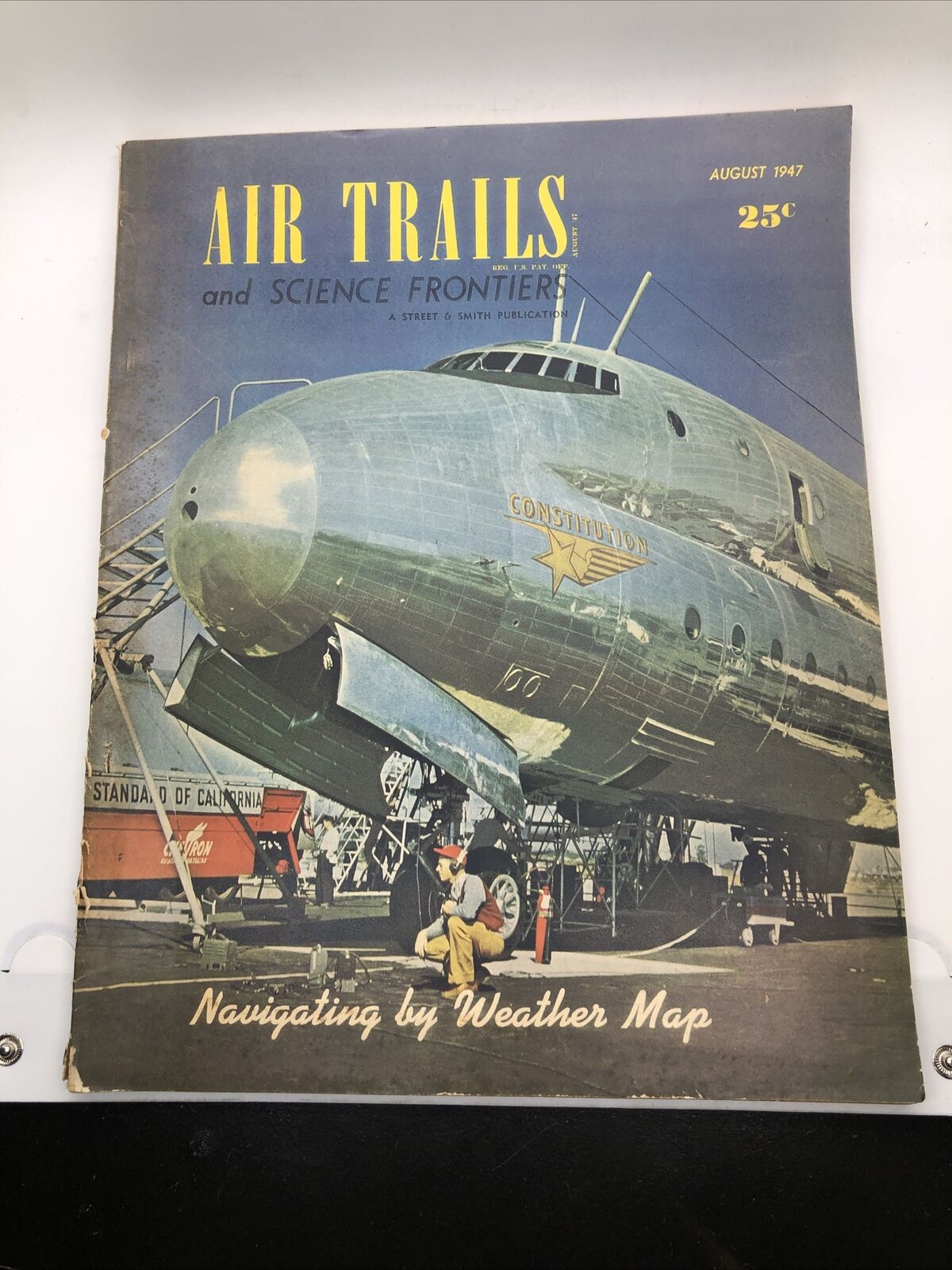 Air Trails - August 1947 Vintage Magazine