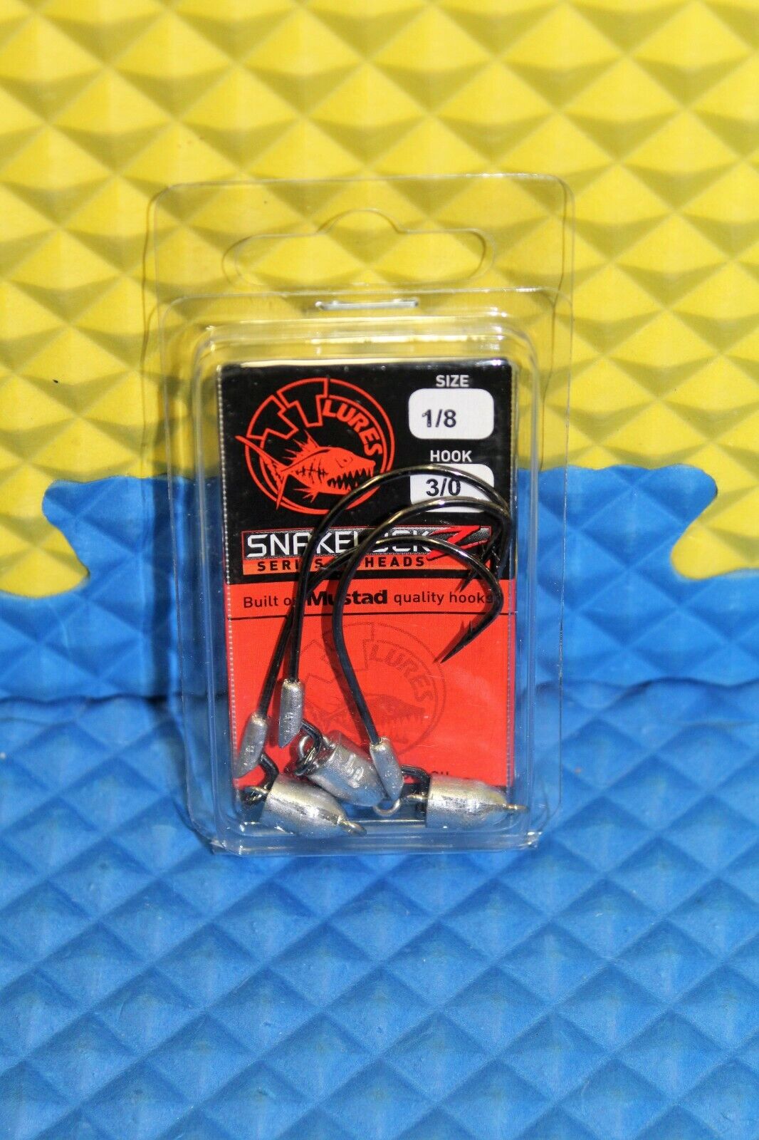 Z-MAN SnakelockZ TT Lures TTSL-07 Mustad Hooks 3-Pack CHOOSE HOOK SIZE & WEIGHT