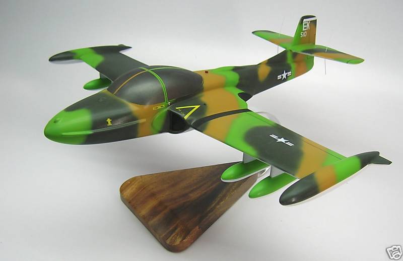 A-37 Cessna Dragonfly A37 Airplane Handcrafted Wood Model Regular New