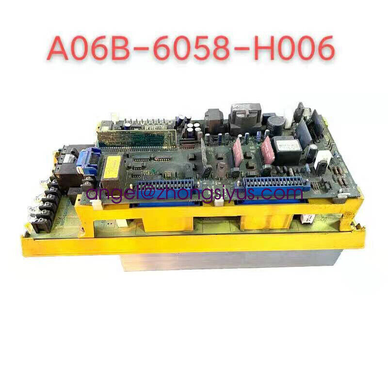 Used Fanuc Servo Amplifier A06B-6058-H006 Servo Drive tested ok,DHL/FEDEX