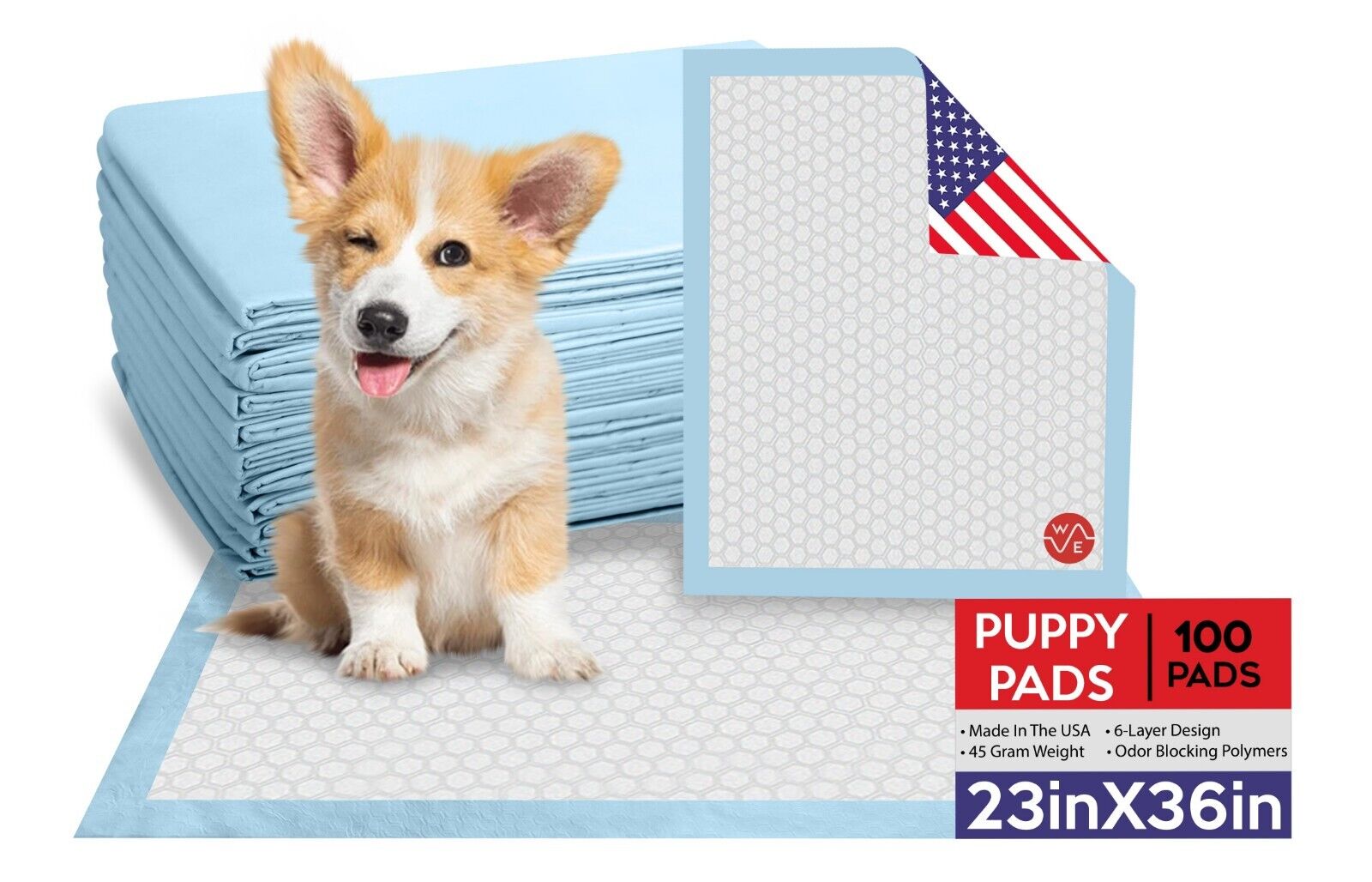 100 SUPER ABSORBENT 23 x 36 EXTRA LARGE Dog Puppy Training Wee Wee Pee Pads