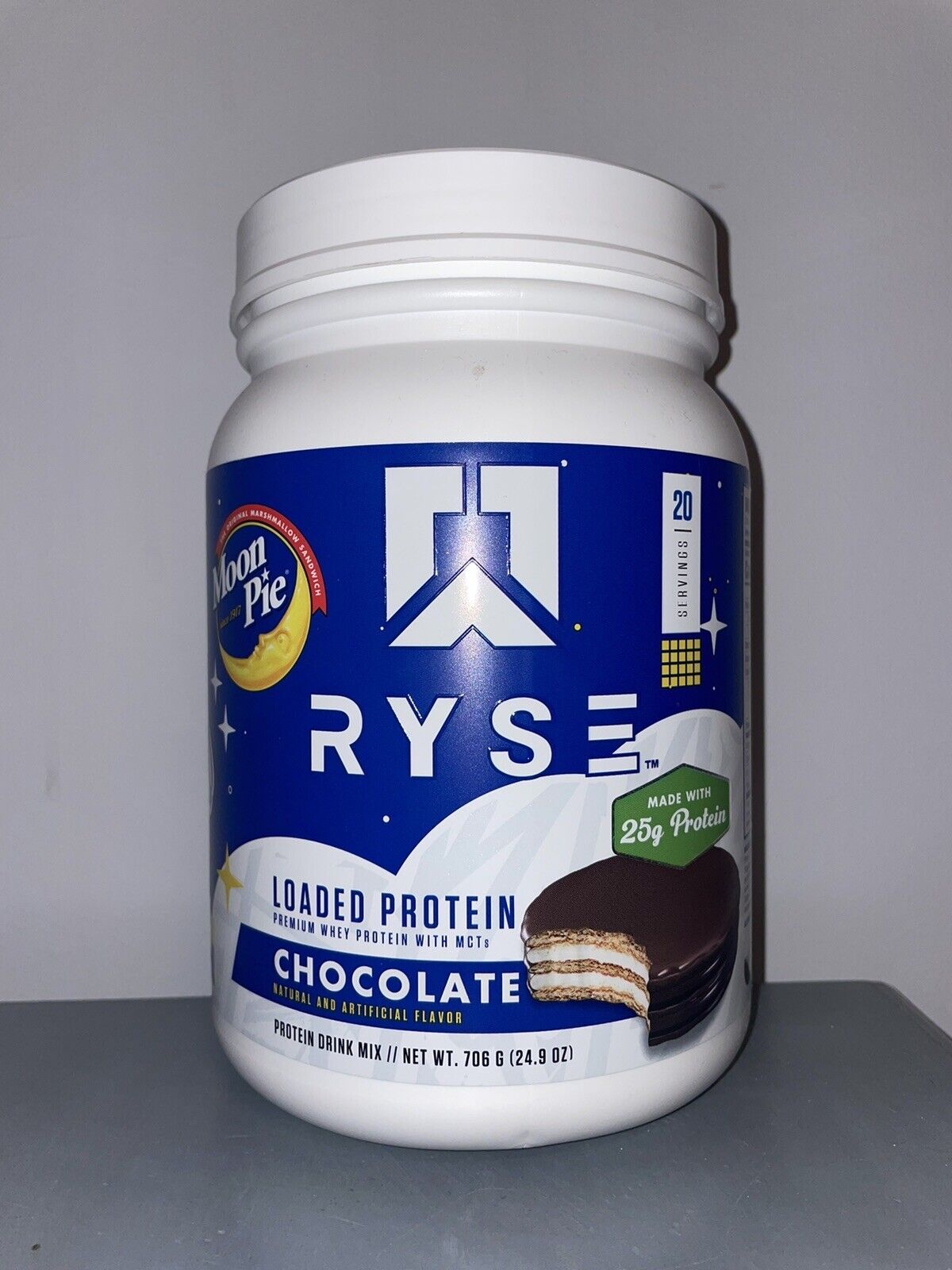 RYSE Moonpie Loaded Protein Powder 20 Servings 25g Whey Protein Isolate