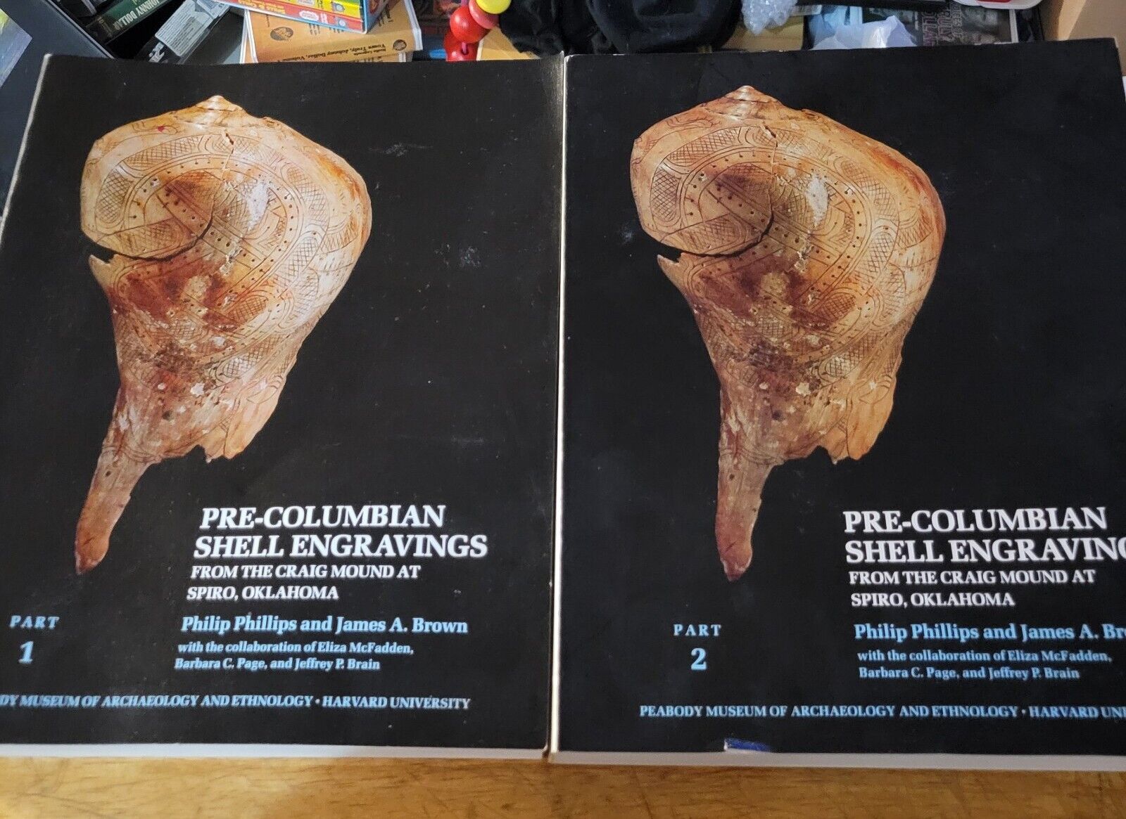 PRE-COLUMBIAN SHELL ENGRAVINGS FROM THE CRAIG MOUND Spiro Philip Phillips 1 & 2