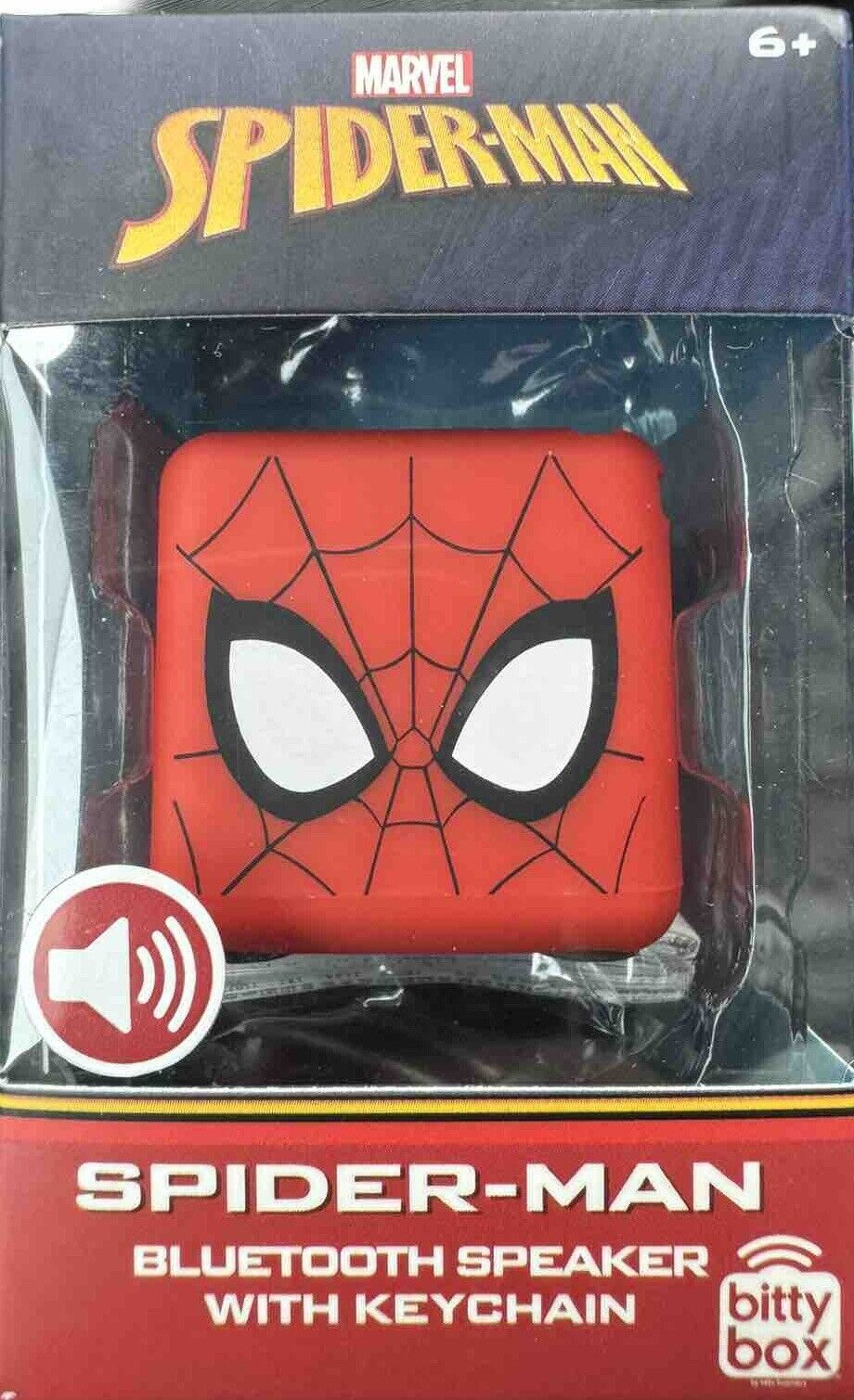 Bitty Boomers DISNEY Spider-Man Bluetooth Speaker - New