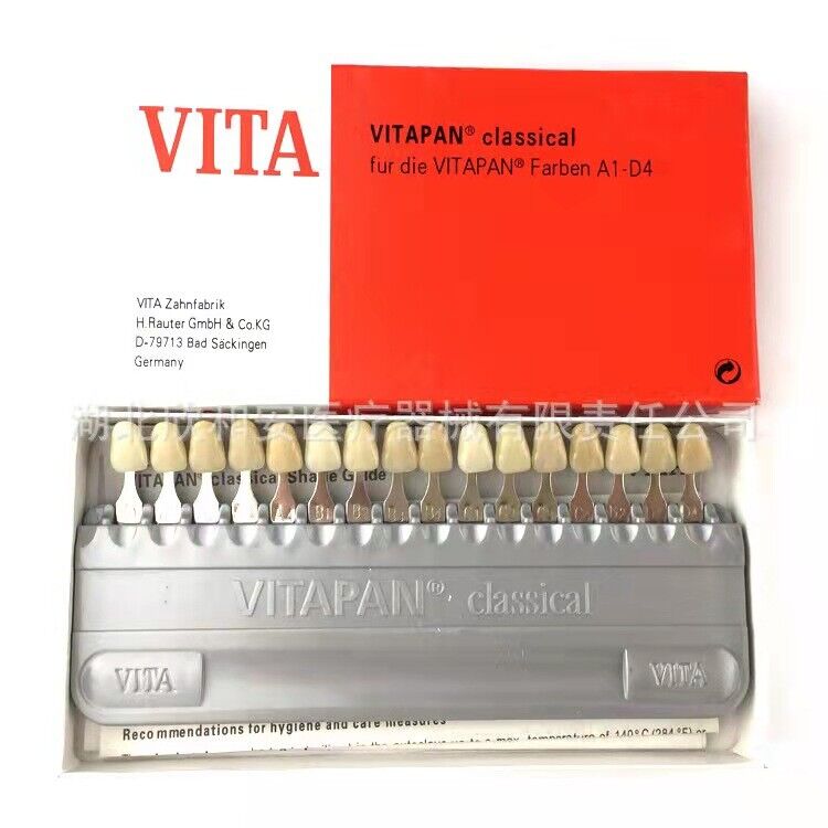 2 Sets Dental VITAPAN classical 16 Colours Tooth Shade Guide FIRST COPY Teeth
