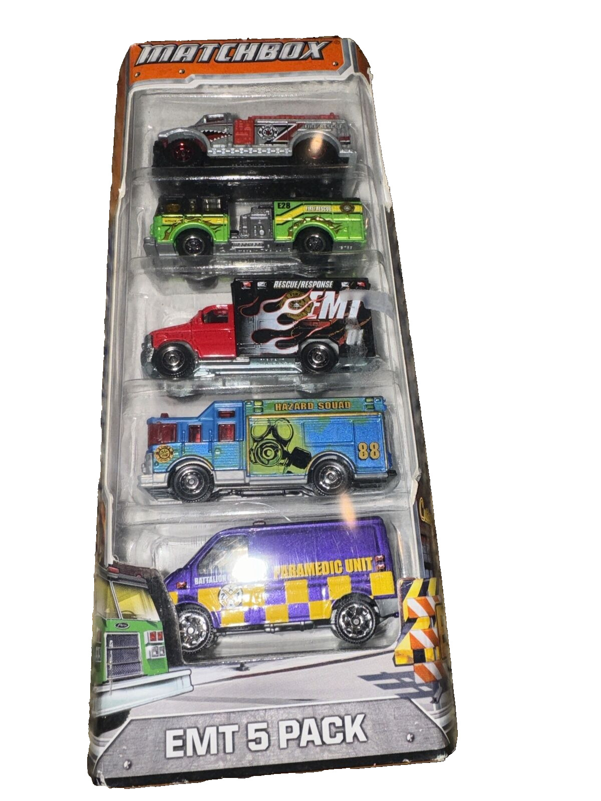 Matchbox EMT Emergency Vehicles 5 Pack 2011