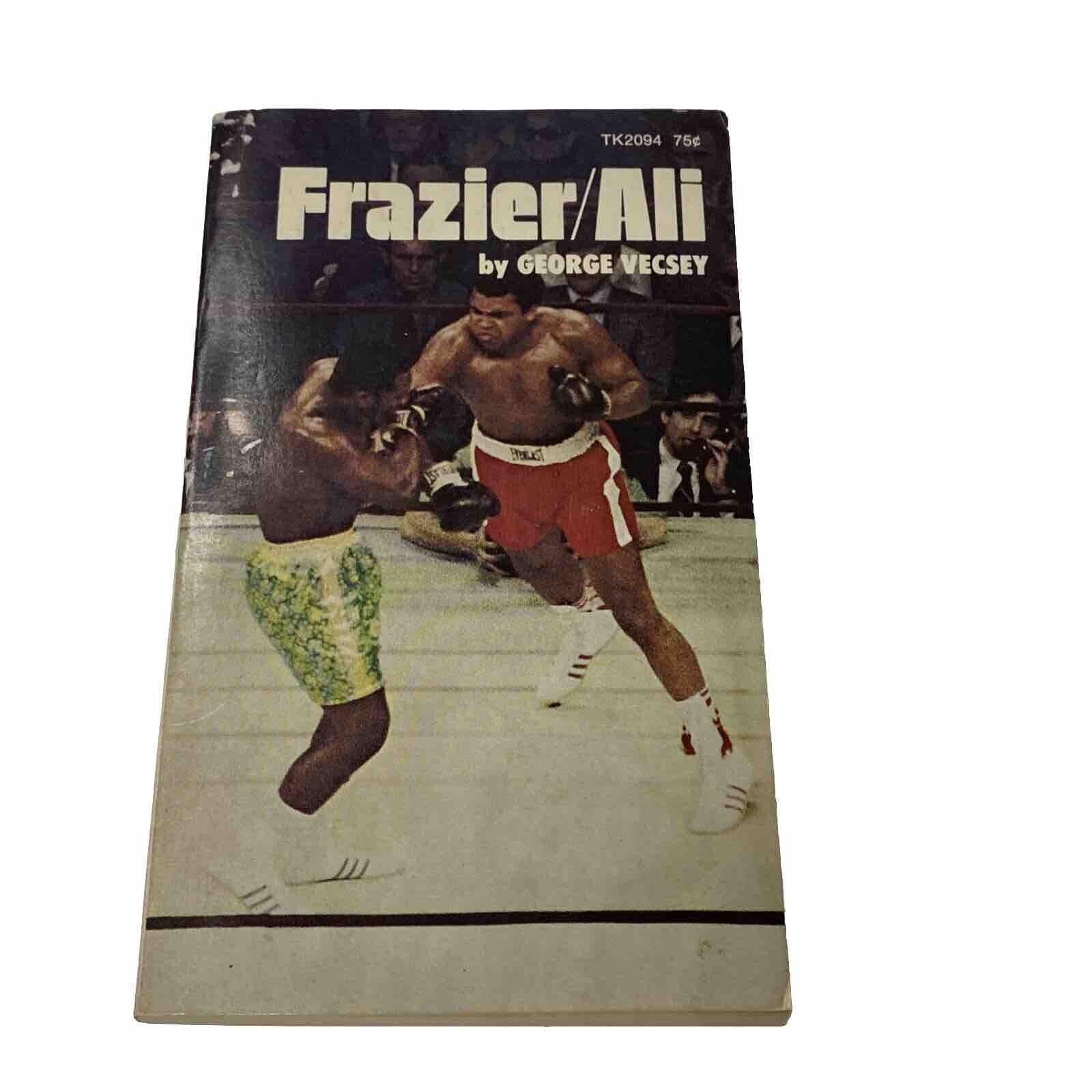 Vintage Frazier Ali Book In Good Condition Muhammad Ali Boxing 1972 Original
