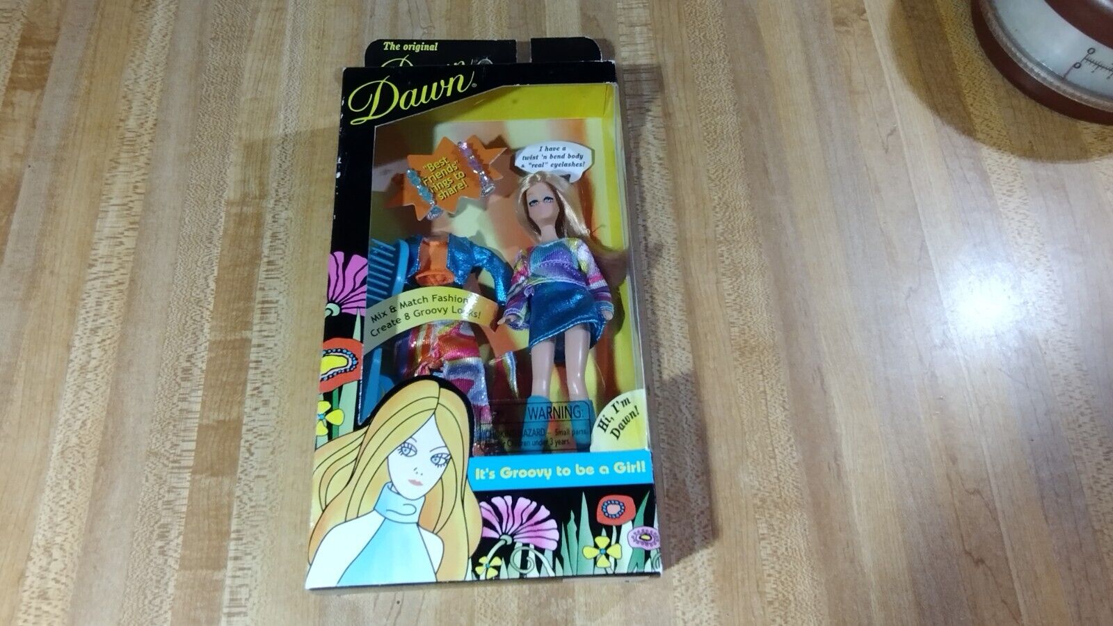 The Original Dawn Fab Fashion Doll,Dawn,2001,rare,new