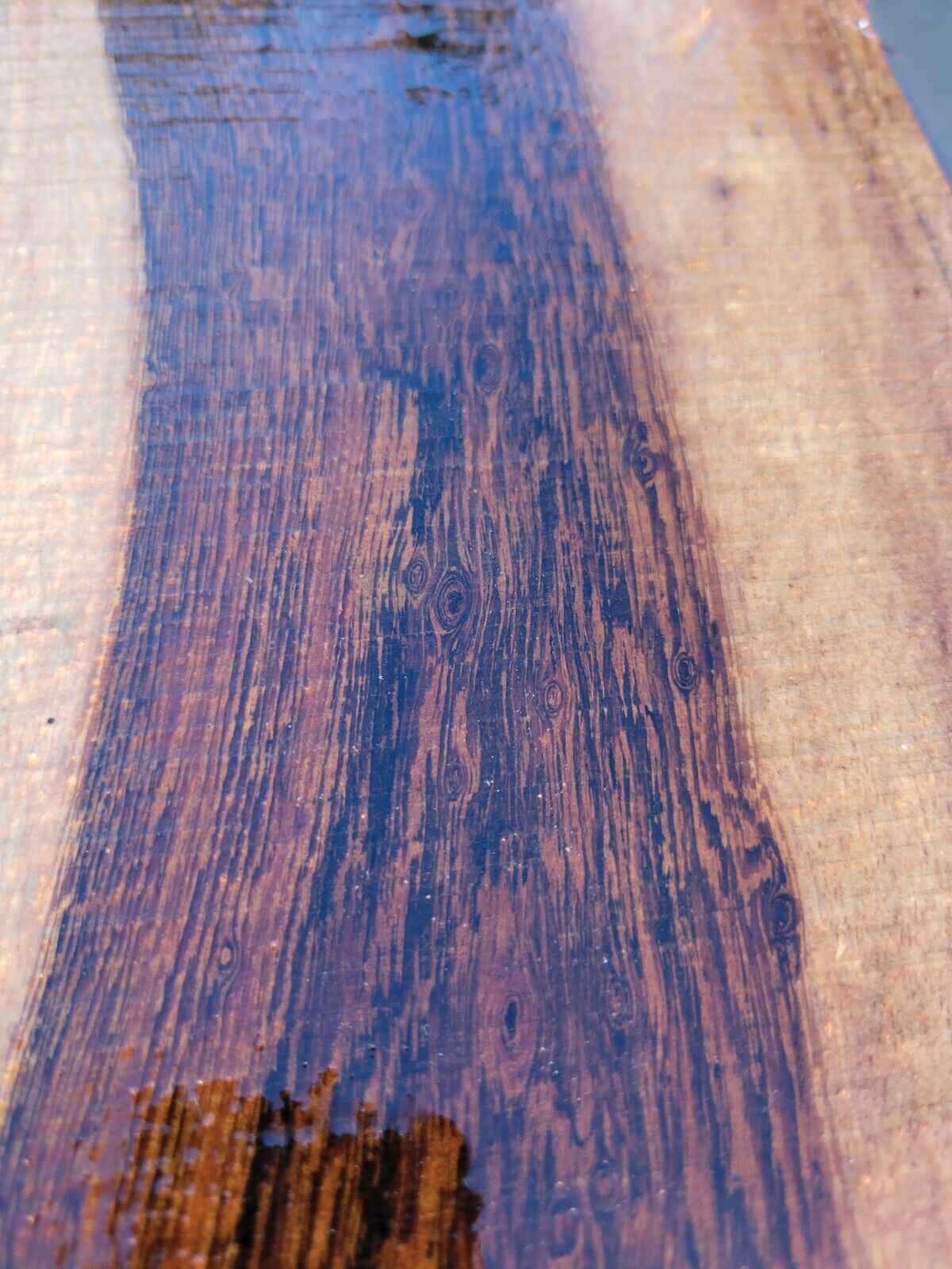 Hawaiian Pheasant Wood Live Edge Mini Slab 30\
