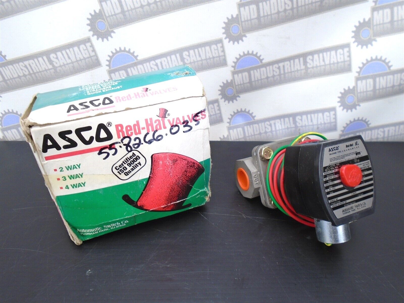 ASCO - RED-HAT - SOLENOID VALVE - PN: EF8210G30 Explosion Proof - NEW IN BOX