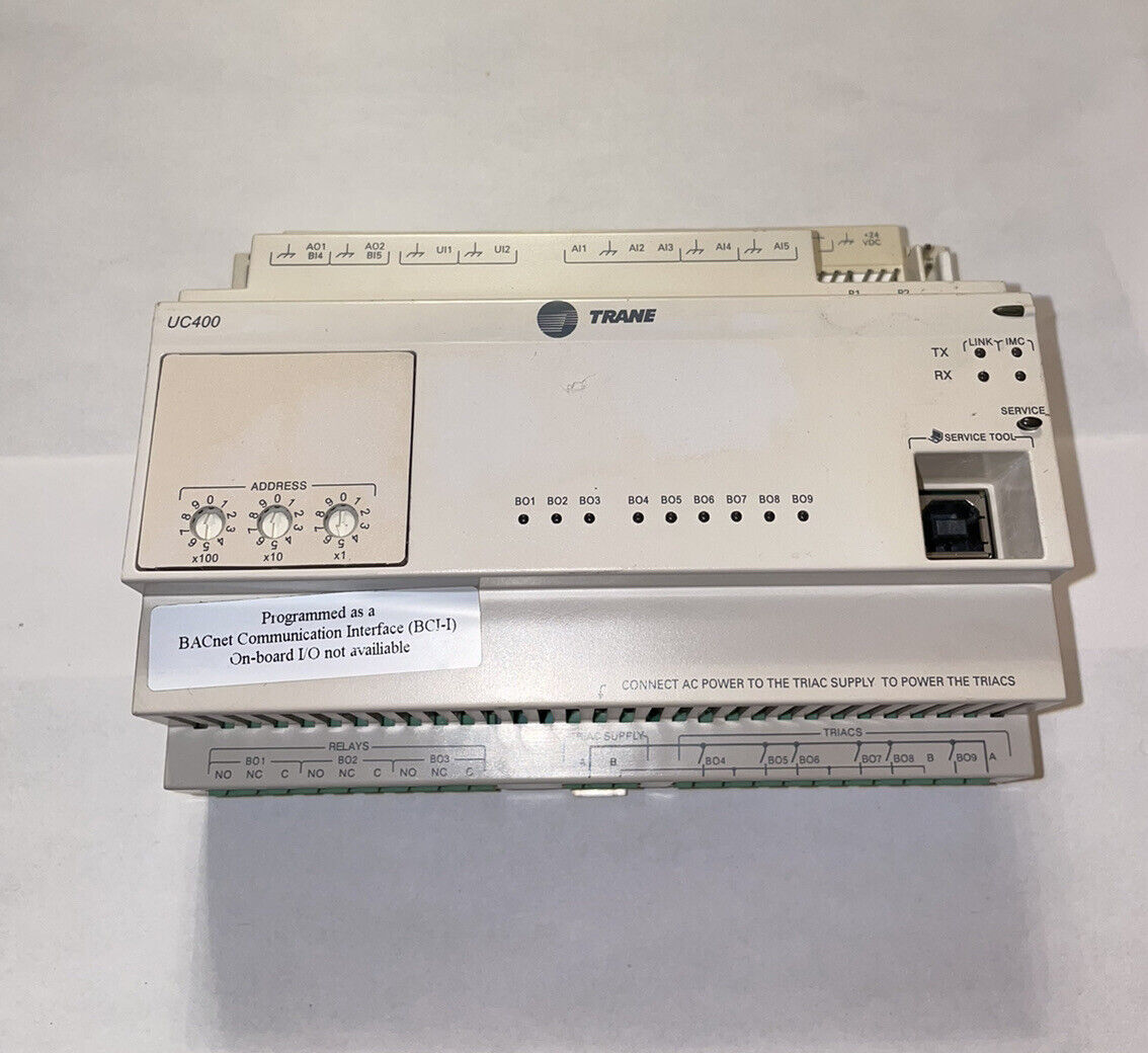 Trane UC400 Programmable Controller X13651492-02 Rev T