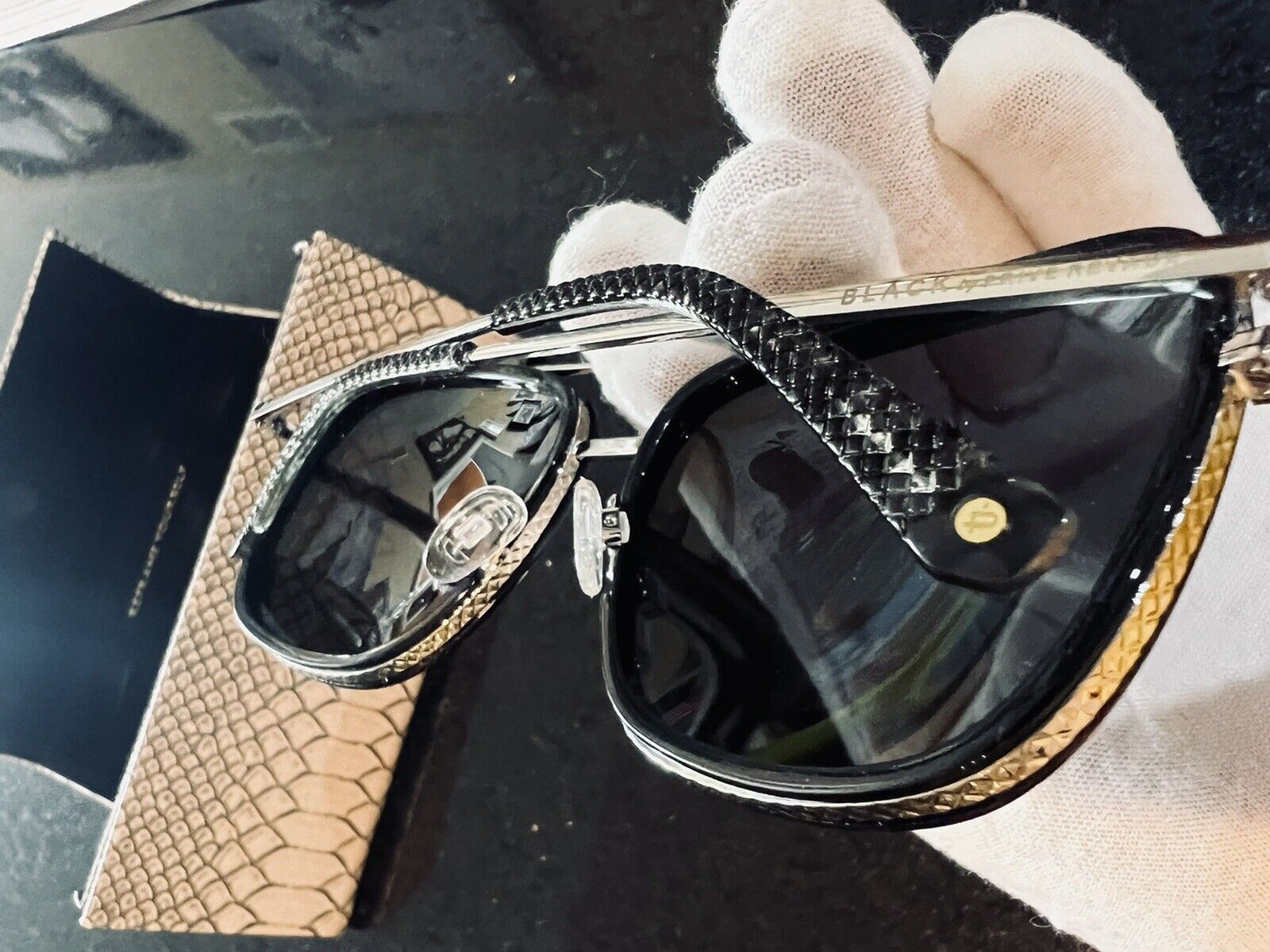 LA VITA by PRIVE REVAUX Polarized Sunglasses NEW - $65 MSRP - BLACK GENOA GETTER