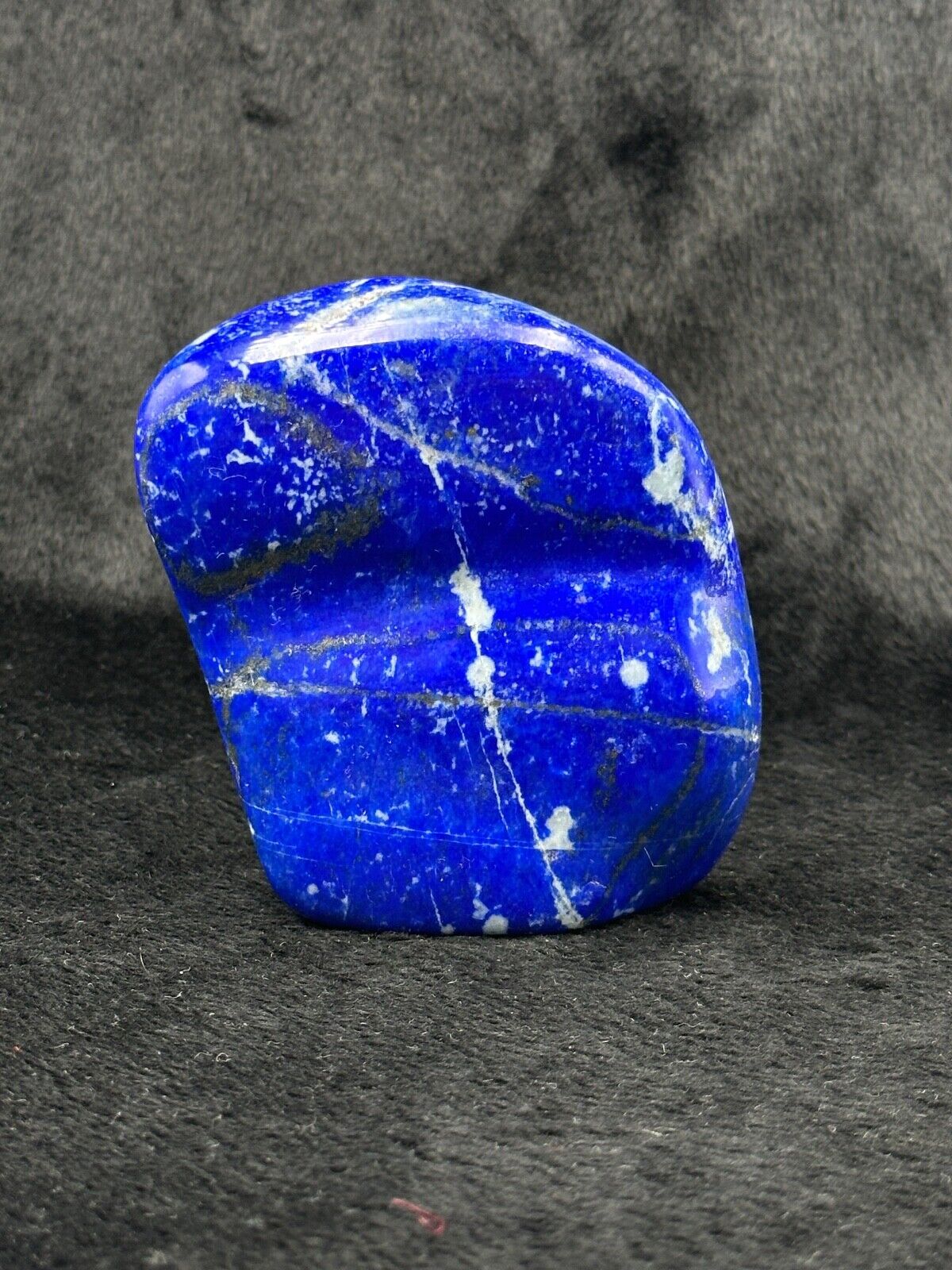 343 Grams Handmade Natural Polished Lapis Lazuli Stone For Healing & Decoration