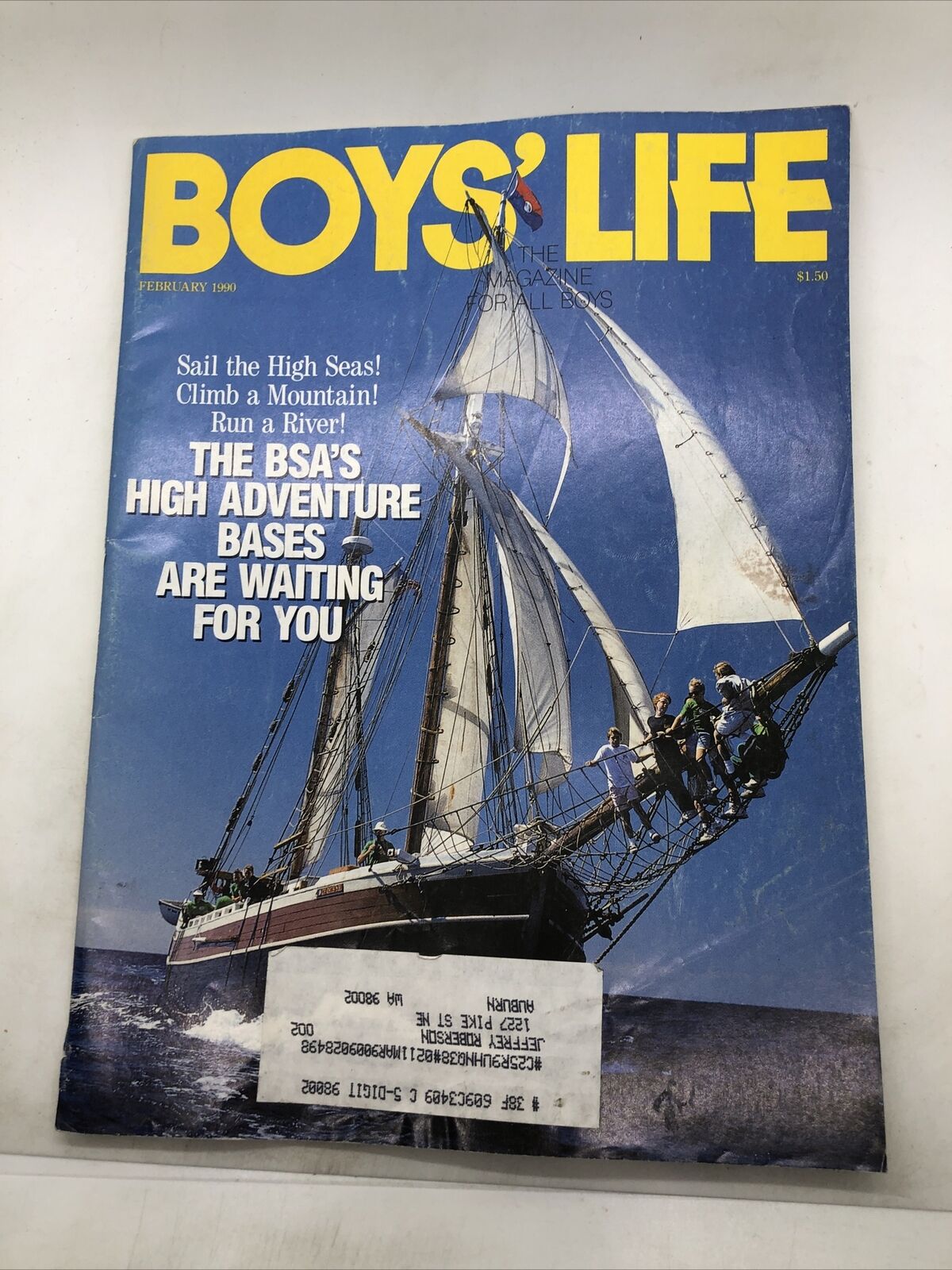 Boys\' Life Magazine - February 1990