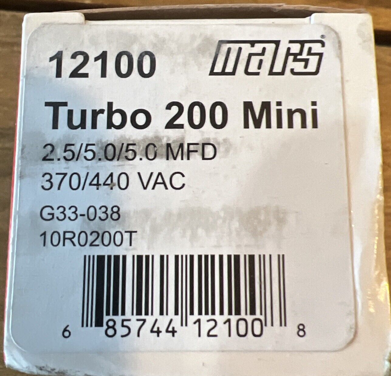 MARS 12100 AmRad Turbo 200 Mini 2.5 - 15 MFD 440/370V Universal Run Capacitor