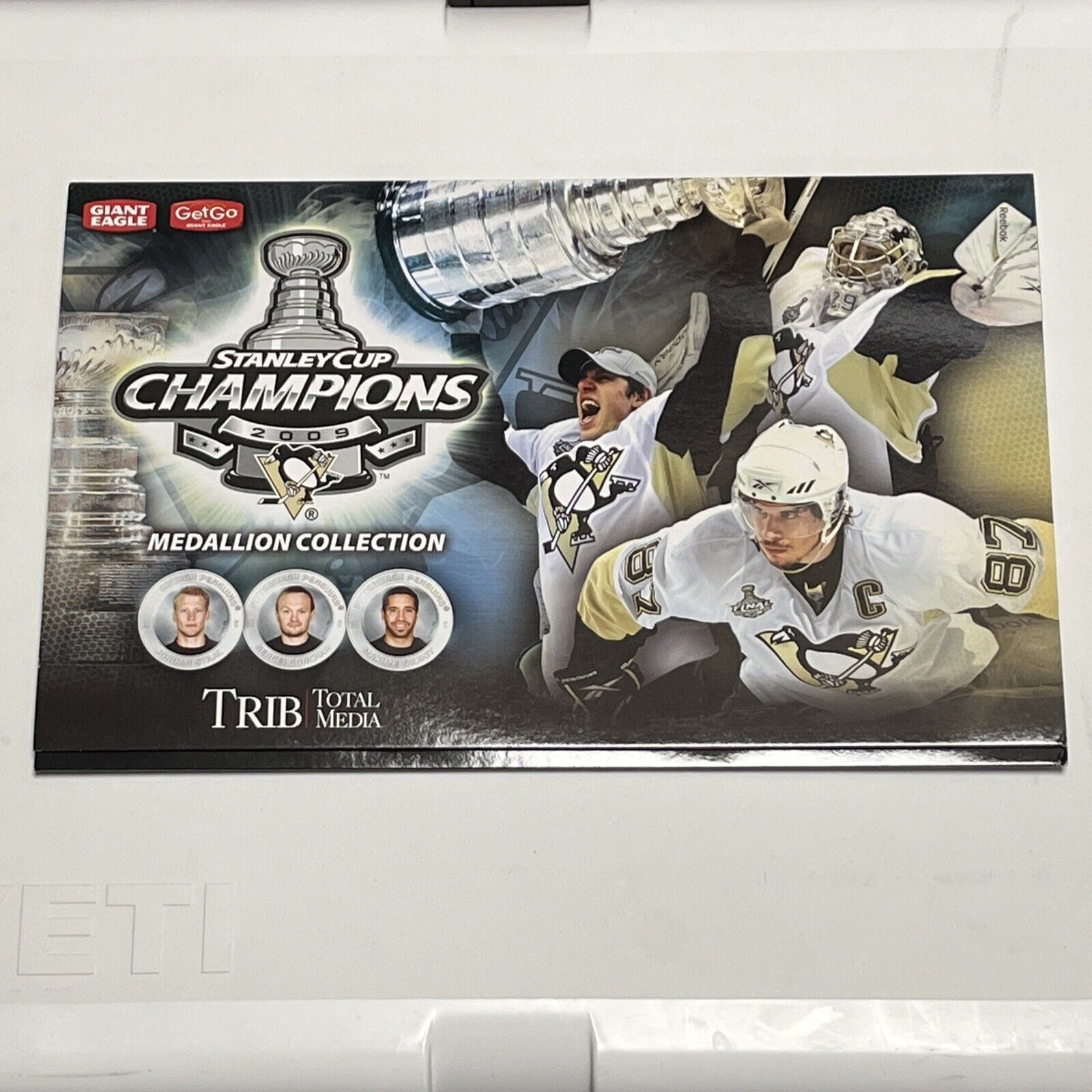 Pittsburgh Penguins 2009 Stanley Cup Champs Medallion Complete Set NEW Crosby