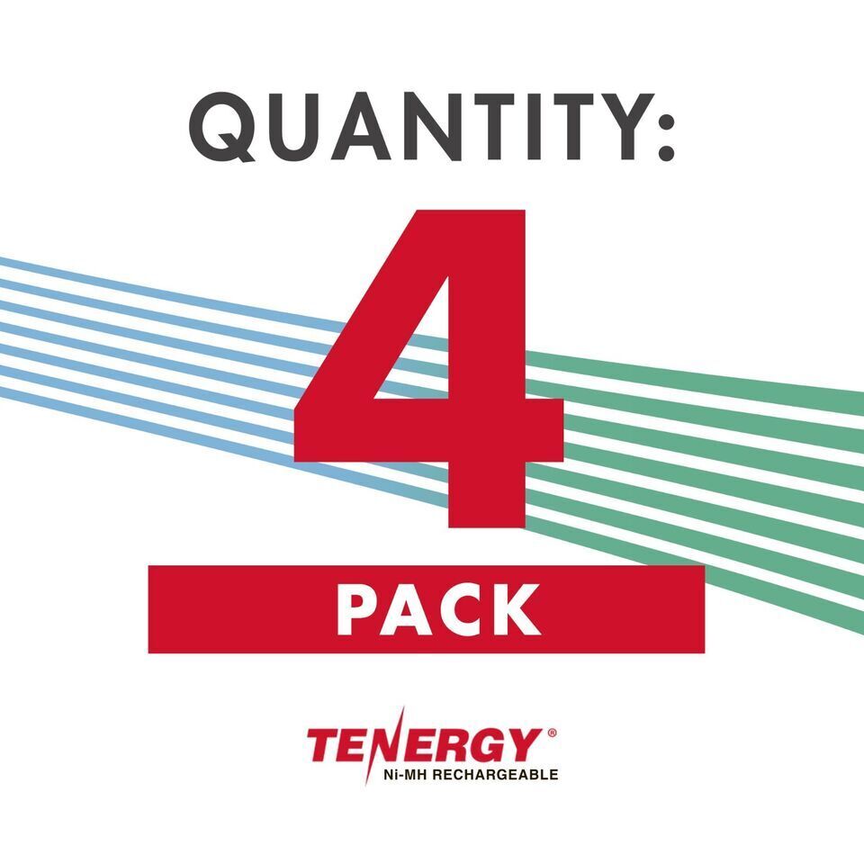 Tenergy PREMIUM AA AAA C D 9V NiMH High Capacity Rechargeable Batteries LOT