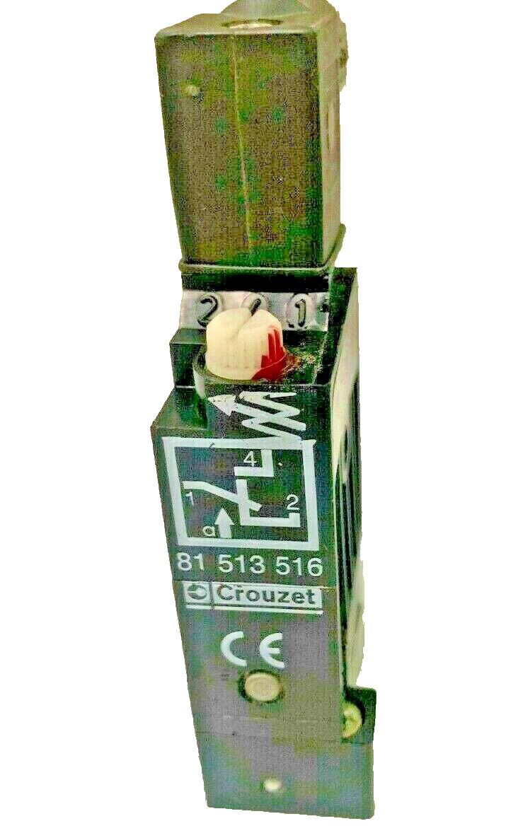 CROUZET 81 513 516 Pneumatic Pressure Switch 2..8 bar Mtg. Sub-base 81513516
