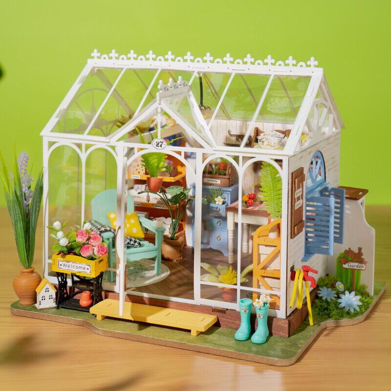 Rolife DIY LED Dreamy Garden Miniature House Kit DG163 Teens Xmas Gift