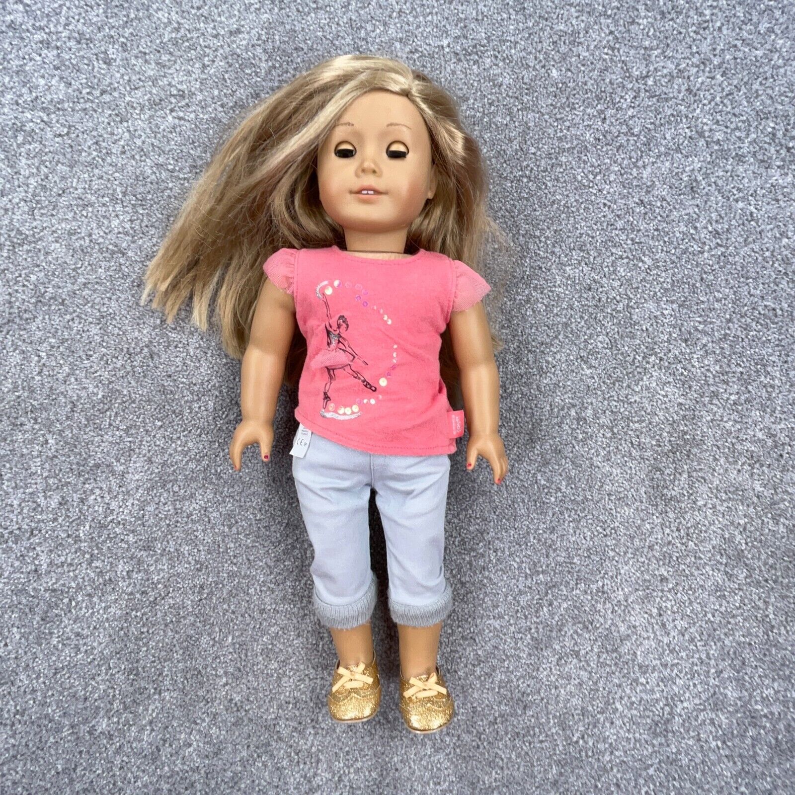 American Girl Isabelle Palmer Doll Of Year 2014 Retired Blonde Hazel Eyes 18\