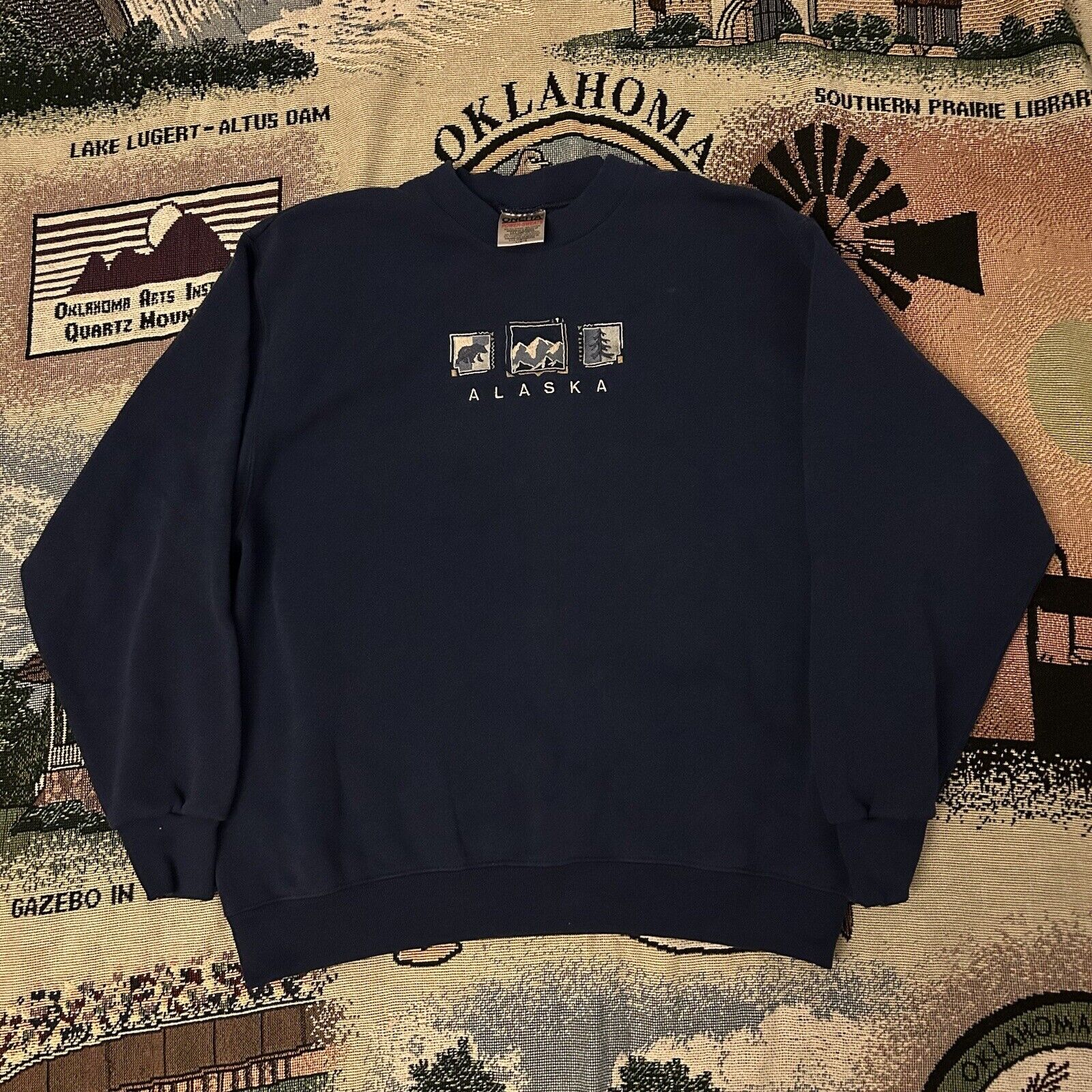 Vintage Alaska Sweatshirt Large