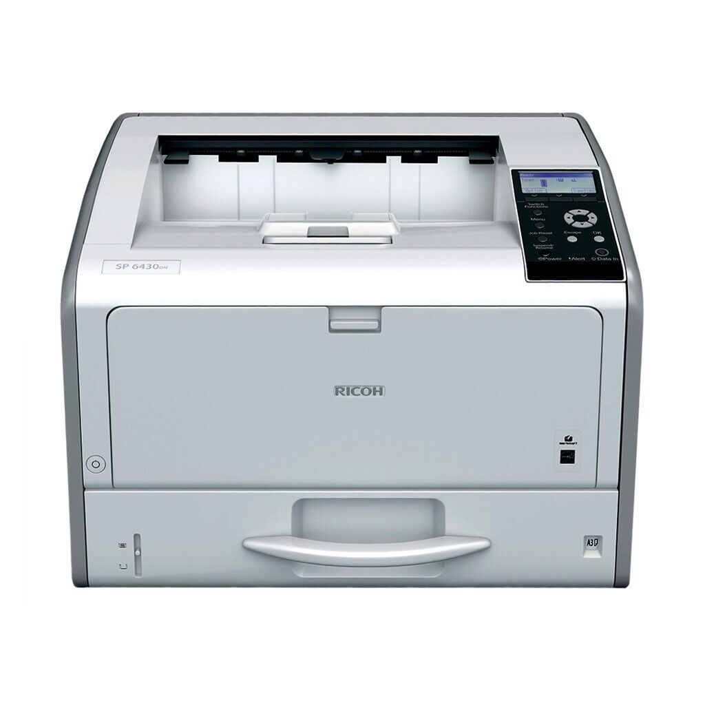 Ricoh SP 6430DN Laser Printer tabloid A3 11X17 wide format 20K P.C Mono