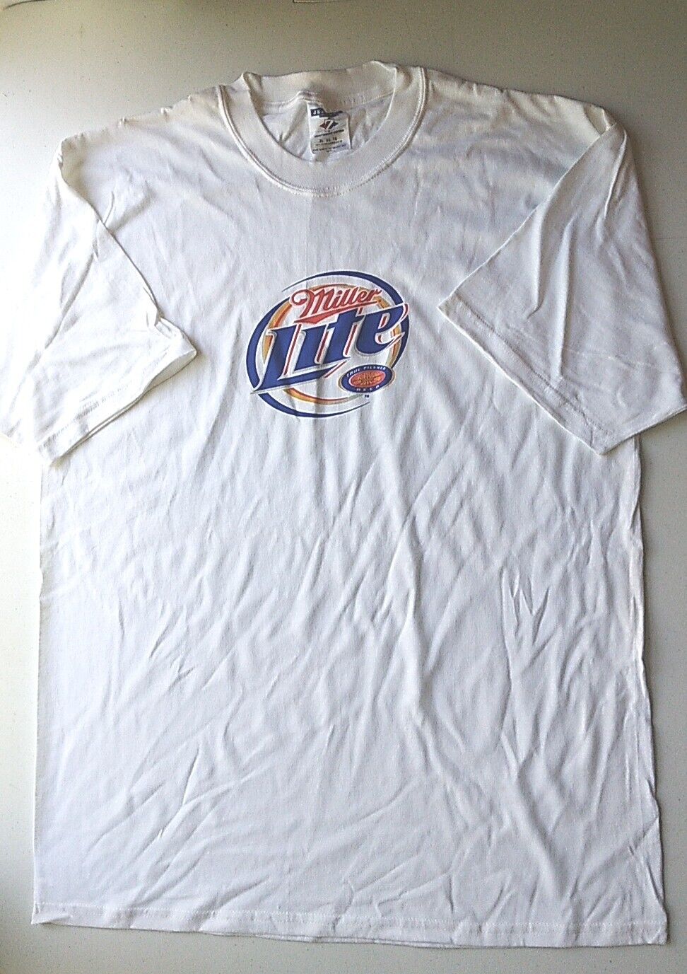 NOS Vintage Jerzees Miller Lite T-Shirt Size XL