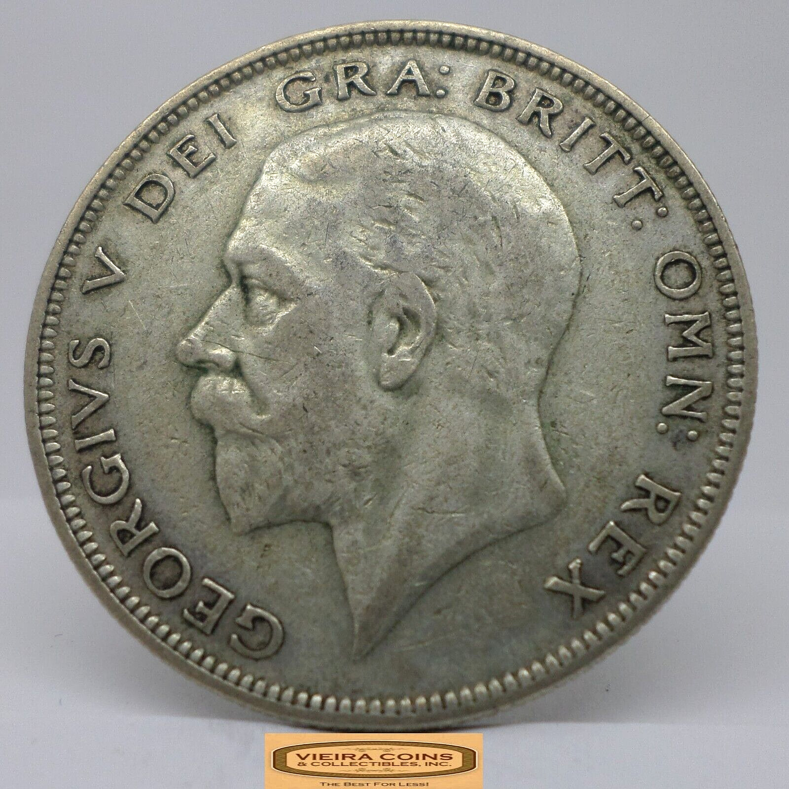 1932 Great Britain Silver 1/2 Crown - #C36039NQ