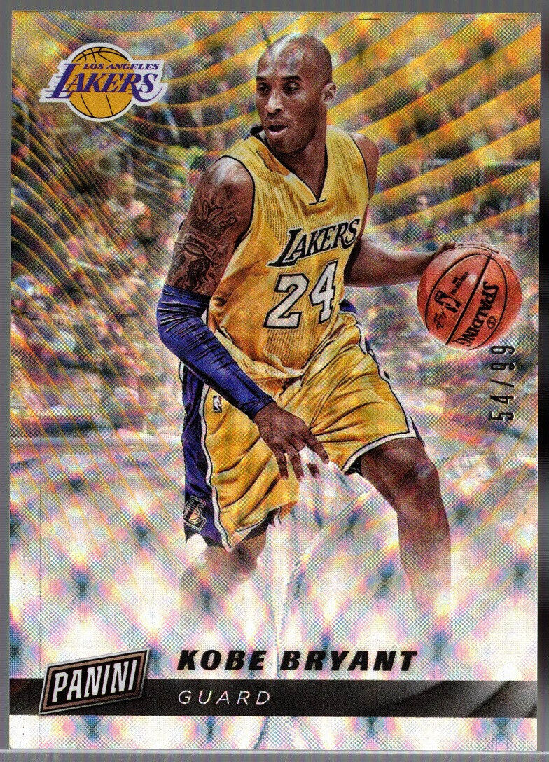 2019 Panini Cyber Monday Future Frames #12 Kobe Bryant Basketball Card /99