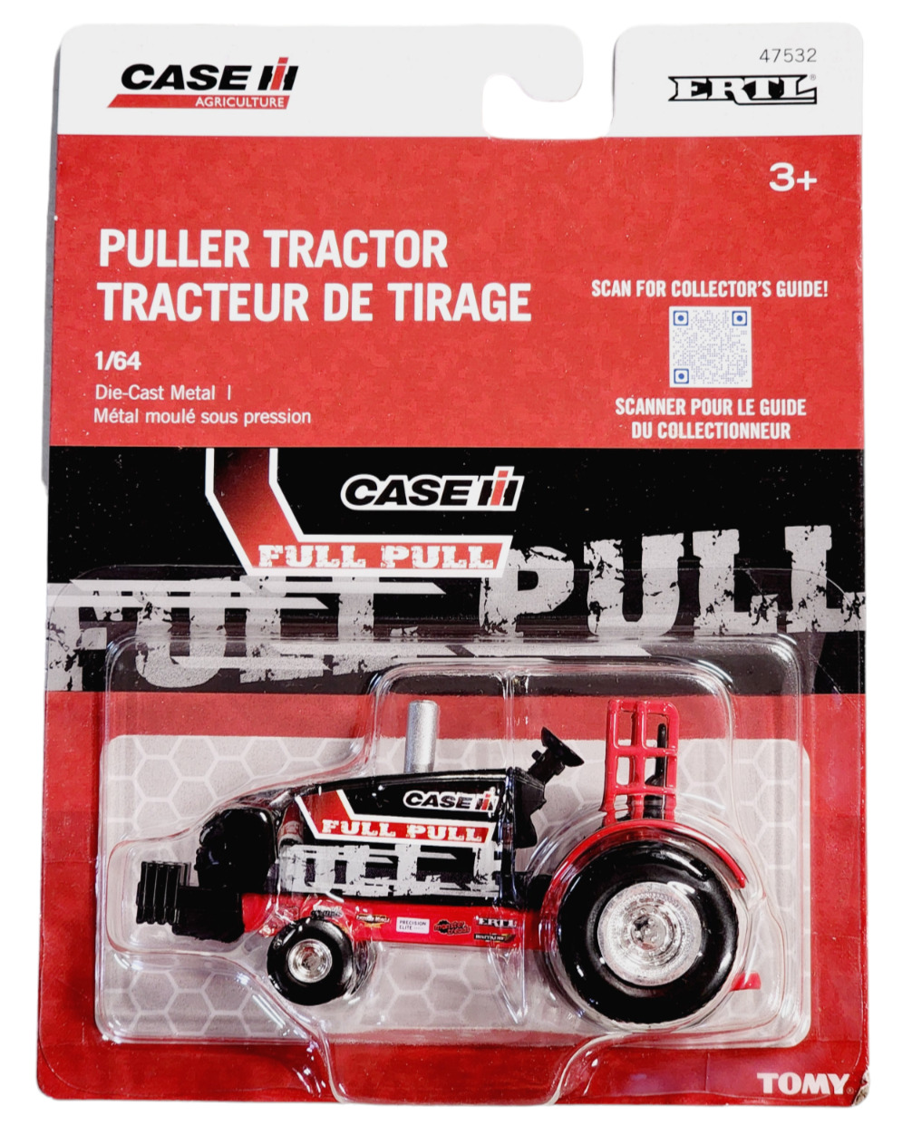 1/64 Ertl Case IH Full Pull Pro Stock Puller Tractor