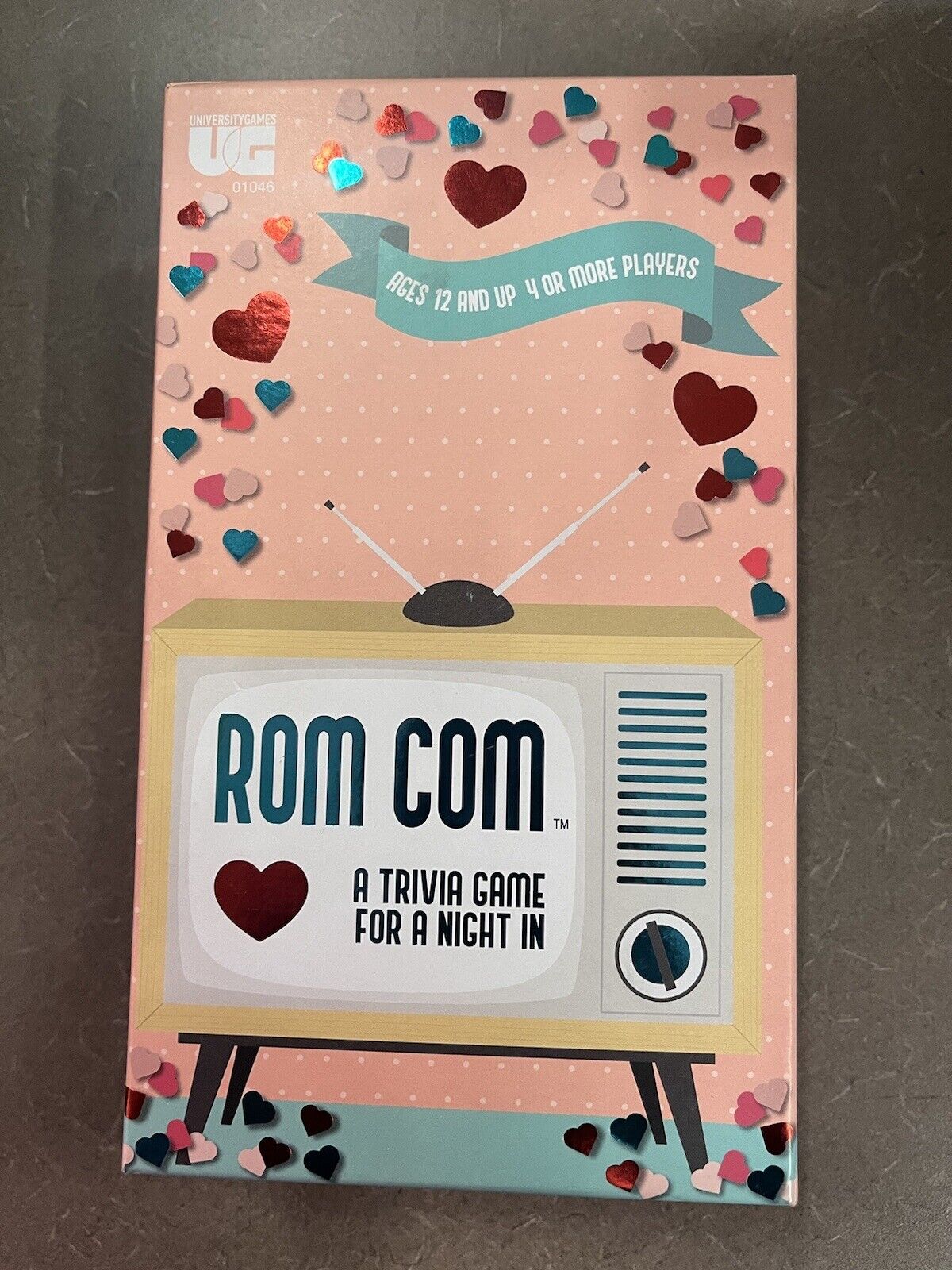 New - University Games Rom Com - A Trivia Game for a Night In - Ages 12+