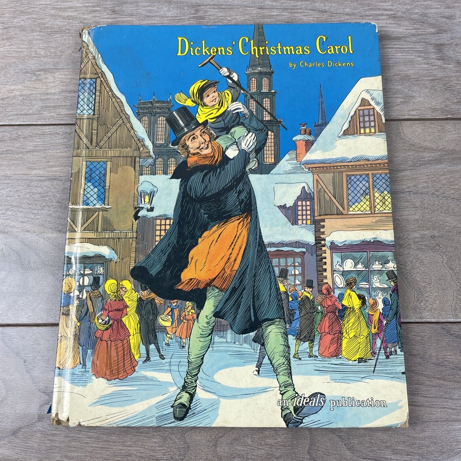 Vintage 1961 Dicken’s Christmas Carol Hardcover