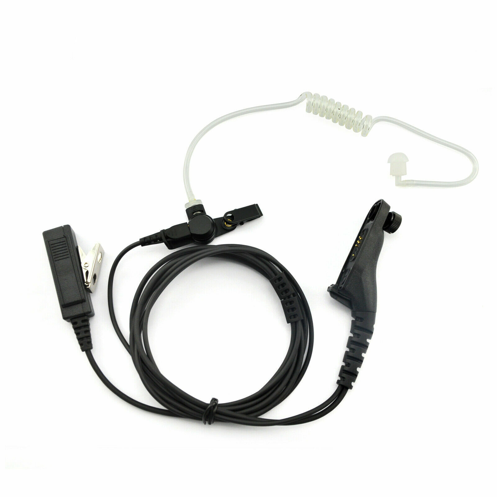 Lot 2-Wire Acoustic Tube PTT Earpiece for Motorola Radios APX900 XPR7550e MTP850