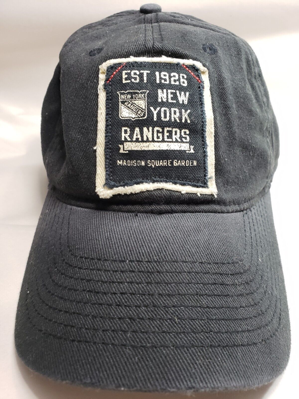 Vintage New York Rangers EST 1926 MSG OLD TIME Hockey Loge Collection Cap NWT 