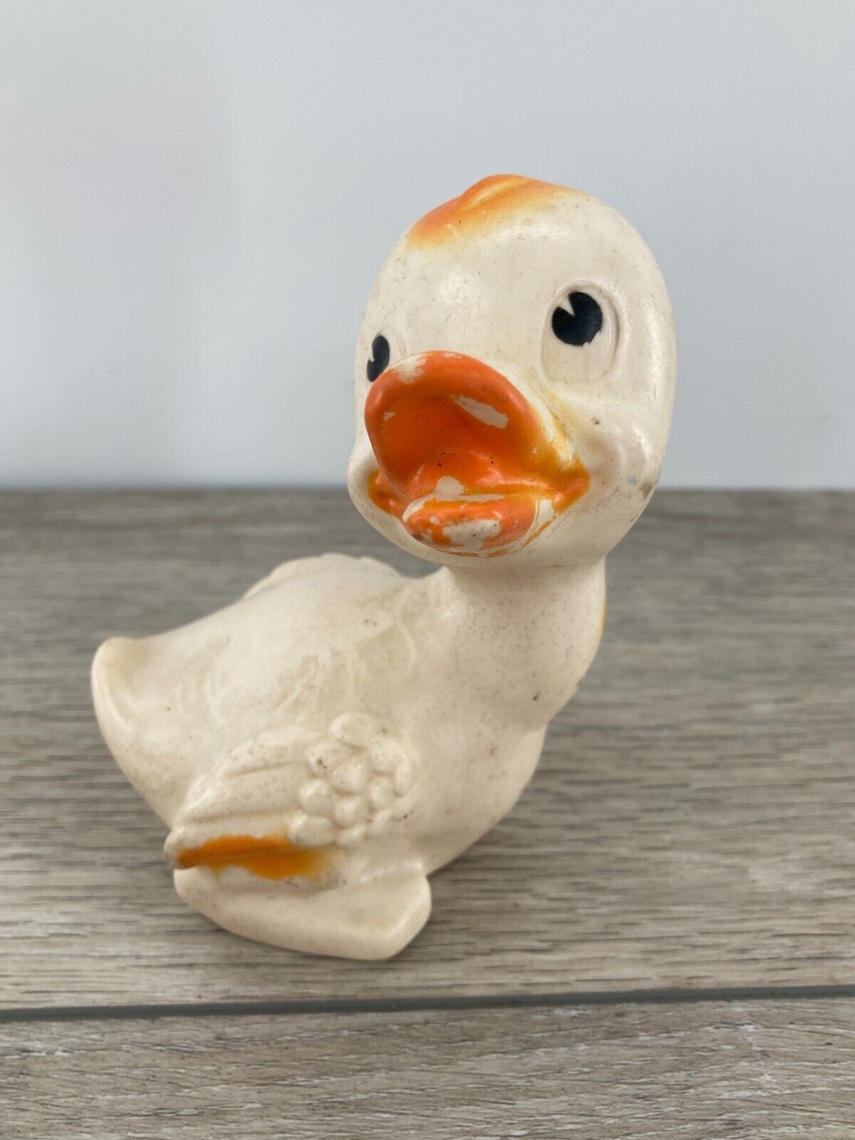 Vintage Rubber Duck Duckie Alan Jay Clarolyte Classic Rare Colored Ernie\'s Toy