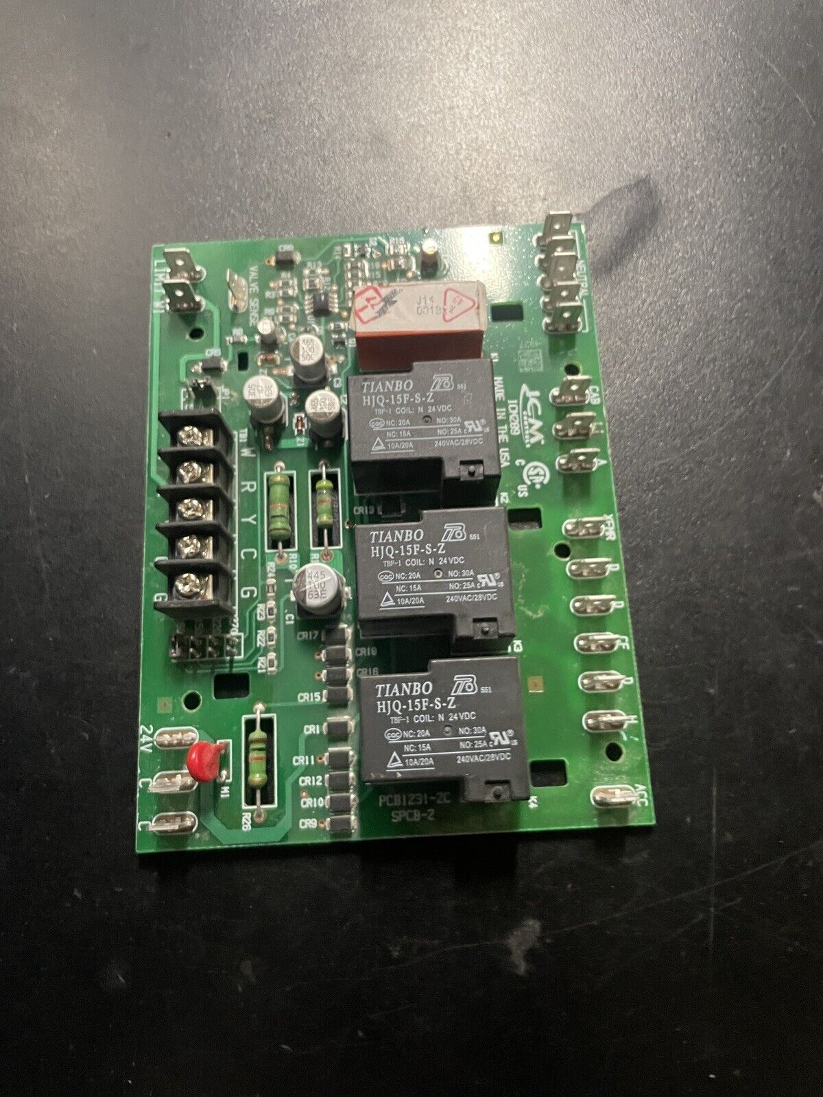 322 ICM hvac control board, ICM289, PCB1231-2C, SPCB-2 |WM1534